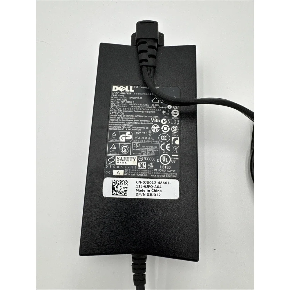 DELL DA130PE1-00 19.5V 6.7A Genuine‎ Original AC Power Adapter Charger